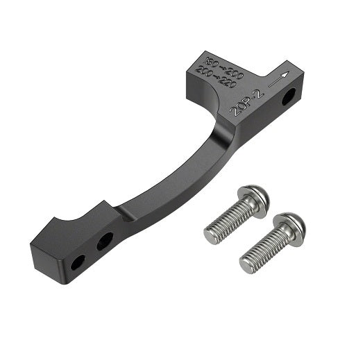 SRAM Post Mount Brake Bracket 20P-2 200/220mm Rotors Titanium Bolts