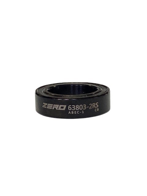 63803B-2RS l 17 x 26 x 7mm Abec 3 C3 Bearing Black Oxide
