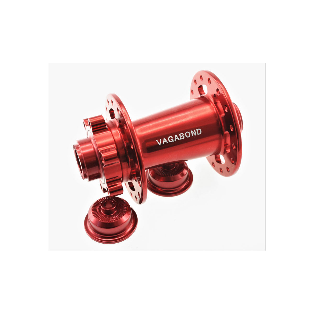 O2 Hub Vagabond 9/15 32 Hole - Red