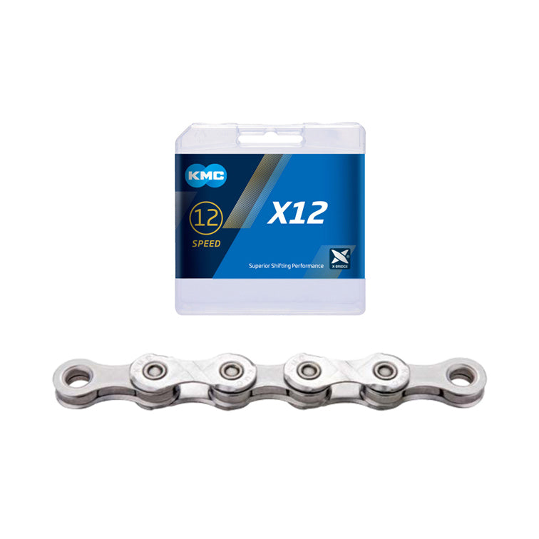 CHAIN KMC 12 SPEED X12 SILVER