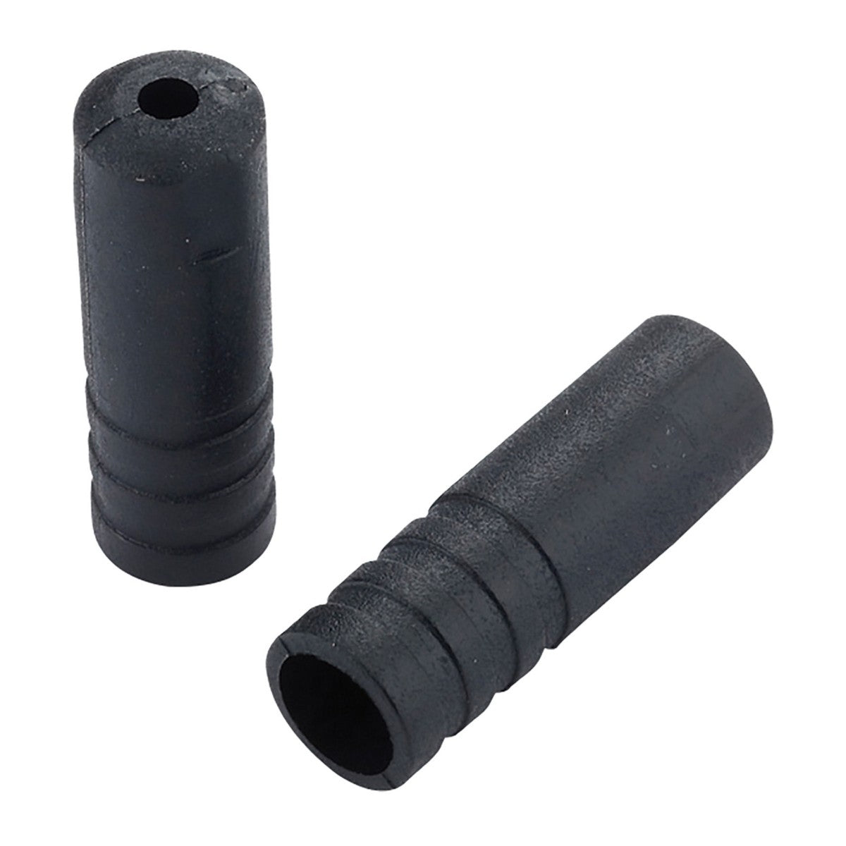 Jagwire BOT007 Sealed Derailleur Housing End Caps 4mm Black Plastic - Bottle of 100