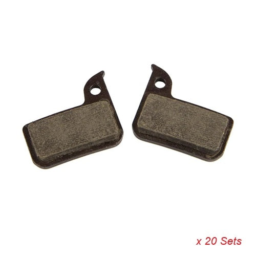 SRAM Road Disc Brake Pads Asymmetric Organic/Steel (Quiet) 20 Sets Monoblock Level A1
