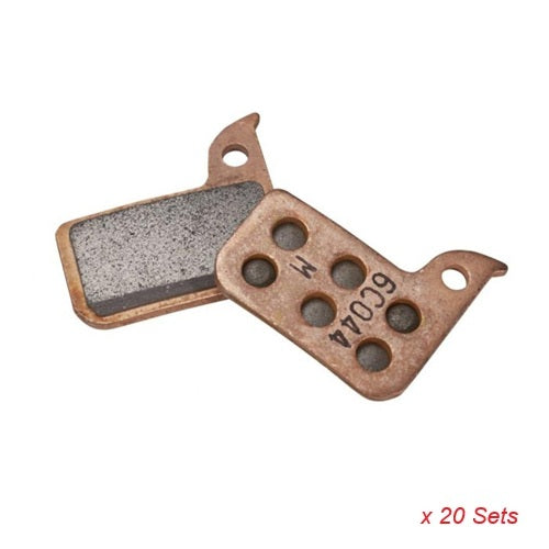 SRAM Road Disc Brake Pads Asymmetric Sintered/Steel (Heavy Duty) 20 Sets Monoblock Level A1