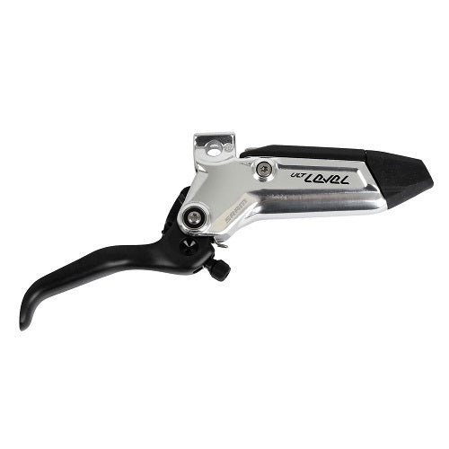 SRAM Level Ultimate Stealth 4-Piston Carbon Disc Brake Lever Assembly Clear Anodised (C1)