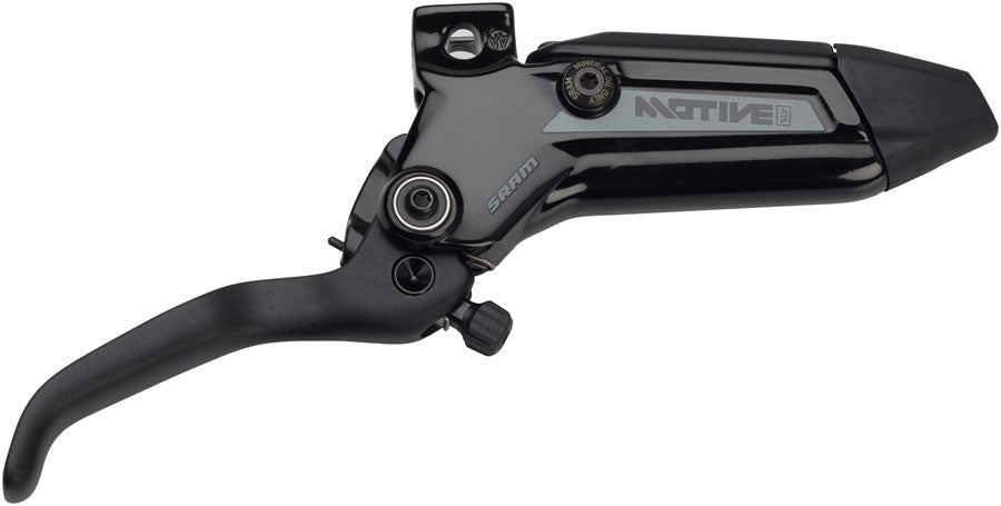 SRAM Motive Silver Aluminium Disc Brake Lever Assembly Gloss Black Anodised (A1)