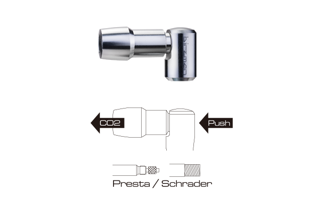 PUMP CO2 BIRZMAN E-GRIP VALVE HEAD