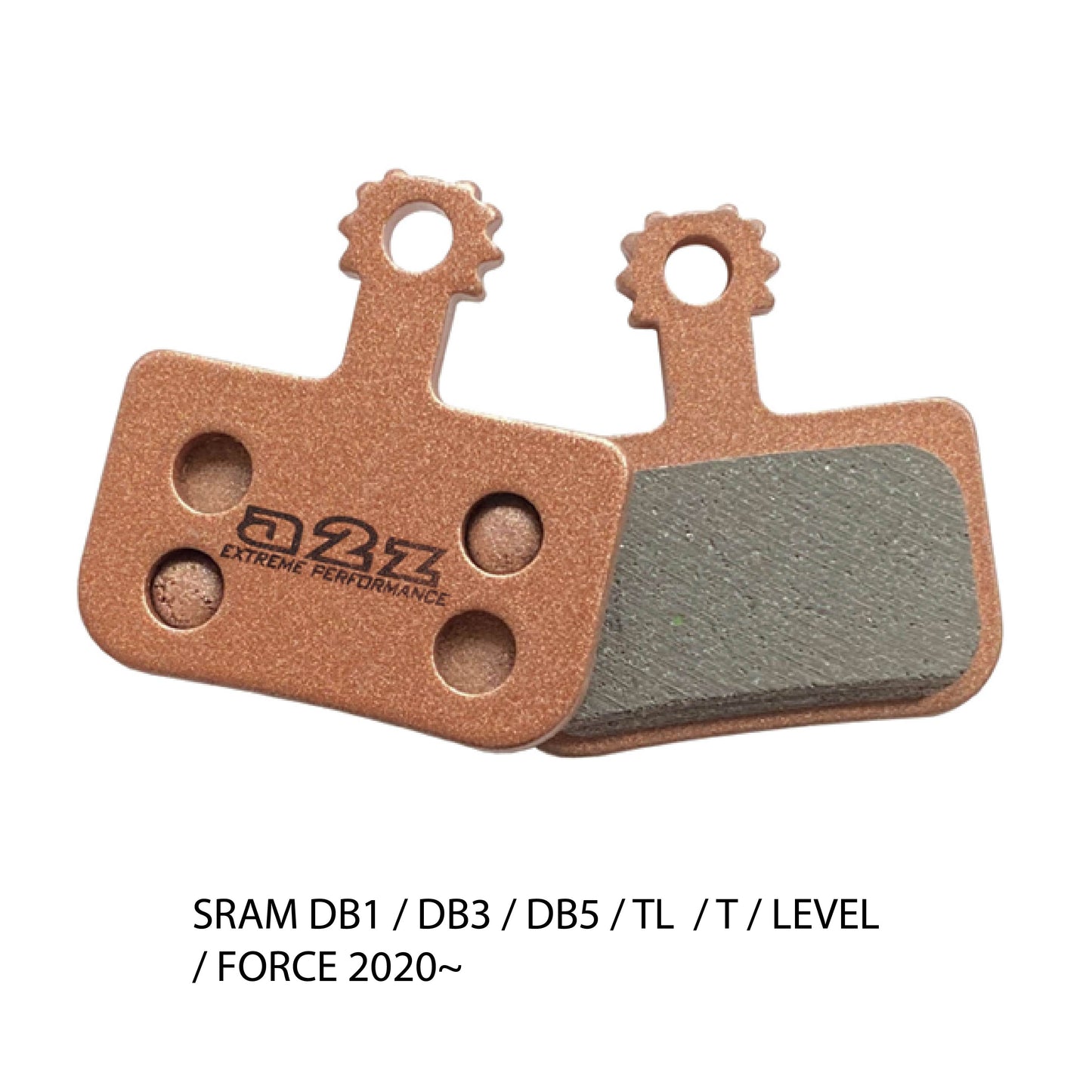 BRAKE PAD DISC SRAM SINTERED AZ-298S