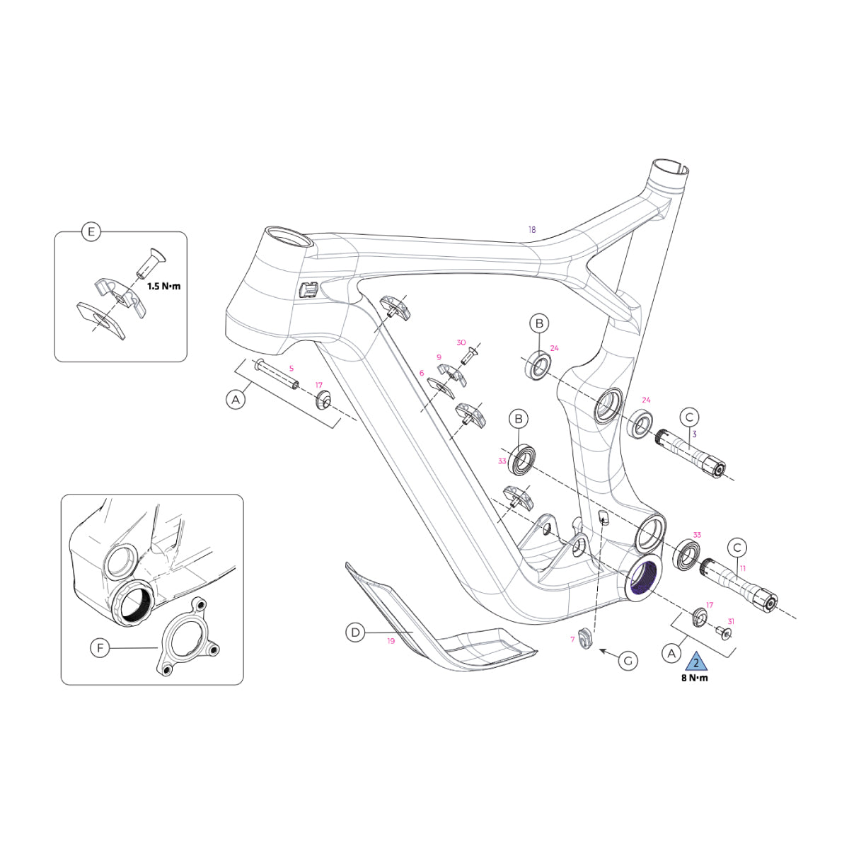 GT Sensor Suspension Link 29/27.5+