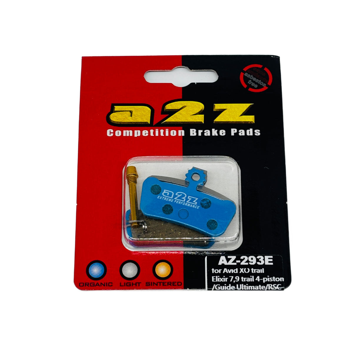 BRAKE PAD SRAM RESIN E-BIKE AZ-293E