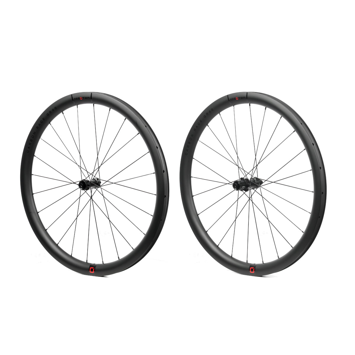 ZeroTwo Wheel Set Carbon Gravel HG 40Mm Disc