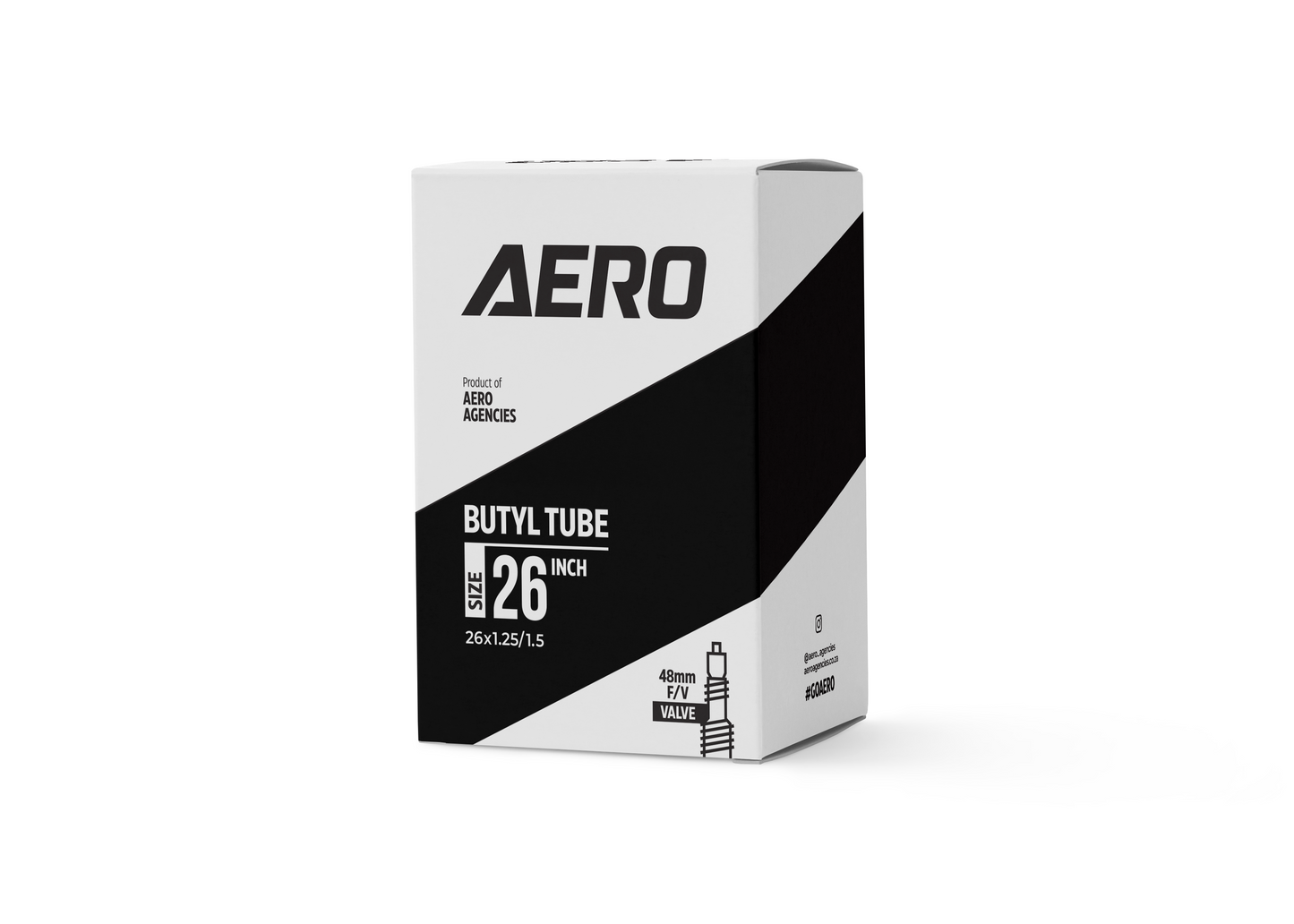 Tube 26 x 1.25/1.5 F/V 48mm Removable Core