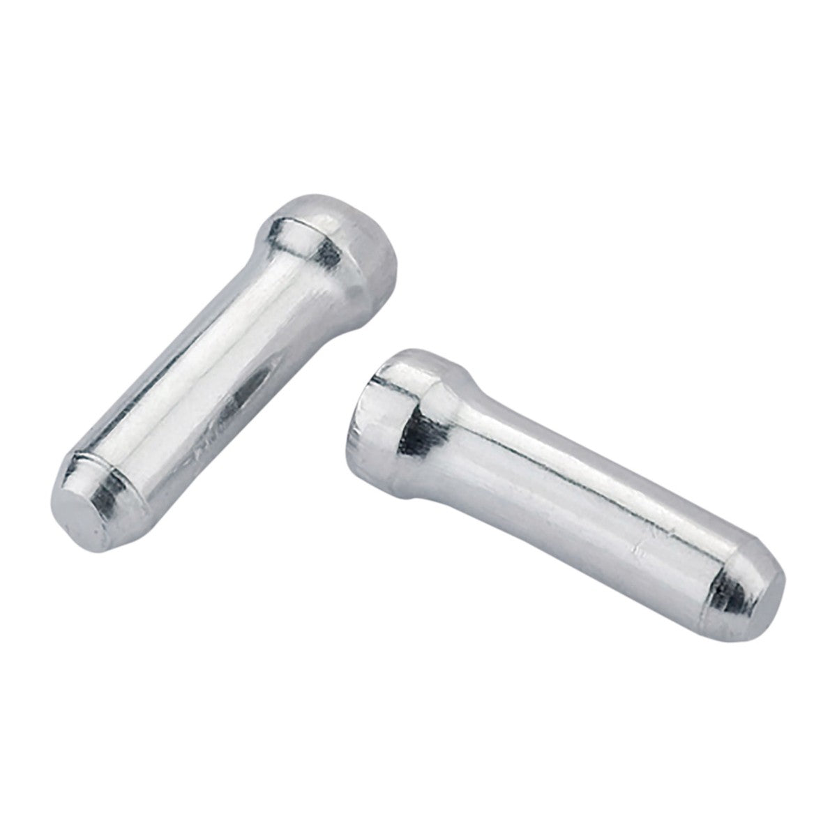 Jagwire BOT117-C Cable End Crimps 1.8mm Silver - Bottle of 500