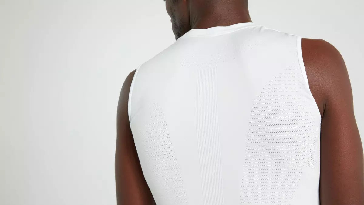 Men's Seamless Light Sleeveless Base Layer