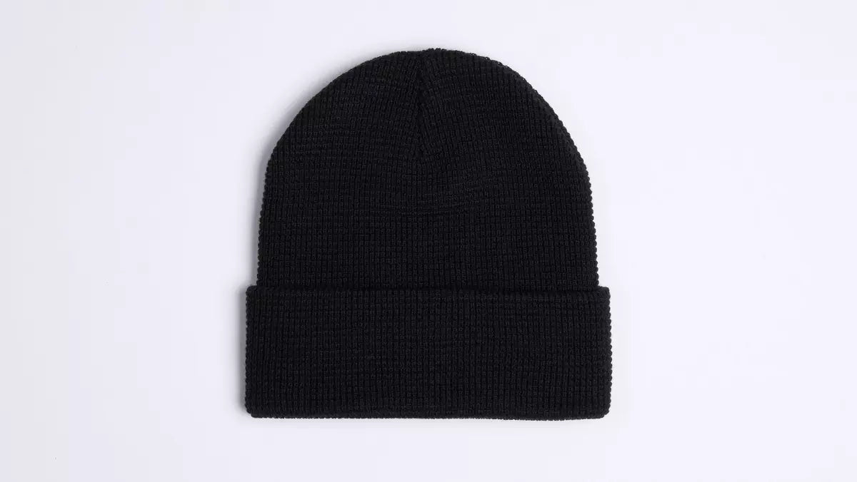 Flag Graphic Waffle Fold Beanie