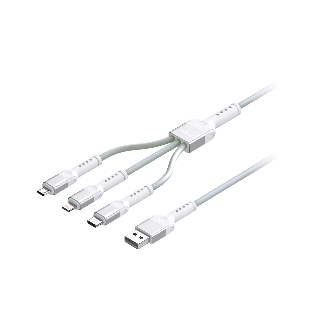 Red-E Time Warp 3 in 1 Silicon Cable