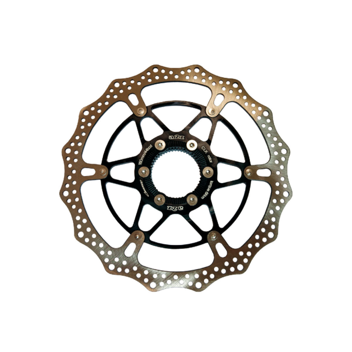 BRAKE ROTOR SPV-160TDC-1 BLK CENTERLOCK