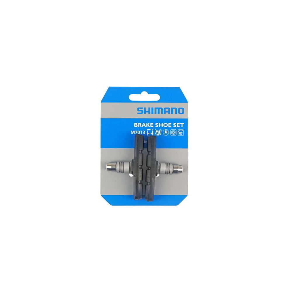 SHM V-BRAKE SHOES & NUT SET M70T3