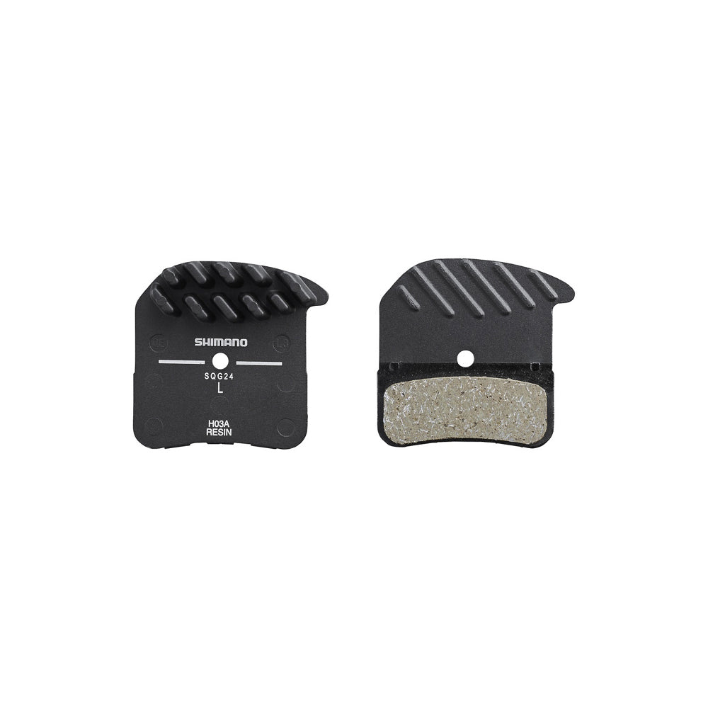 SHM H03A RESIN PAD 4 PISTON W/FIN(Y1XM98020)