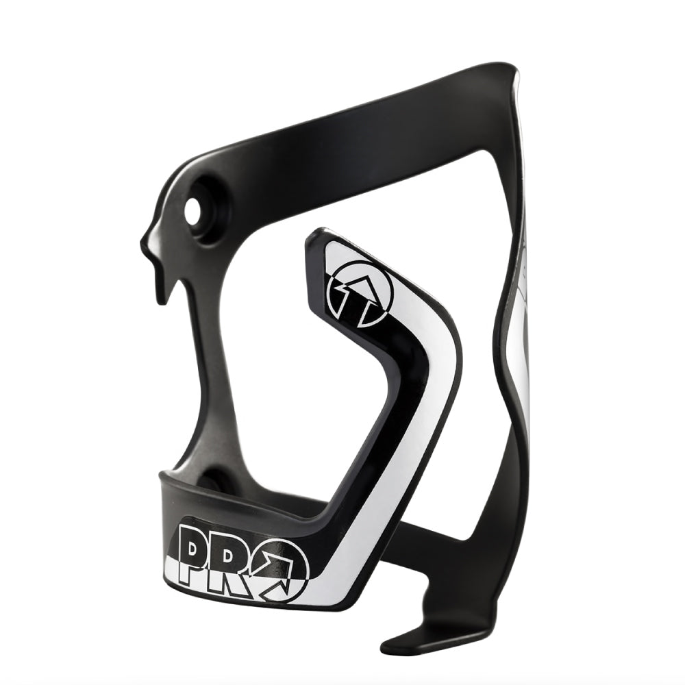 PRO BOTTLE SIDE CAGE R ALLOY BLK-WHT