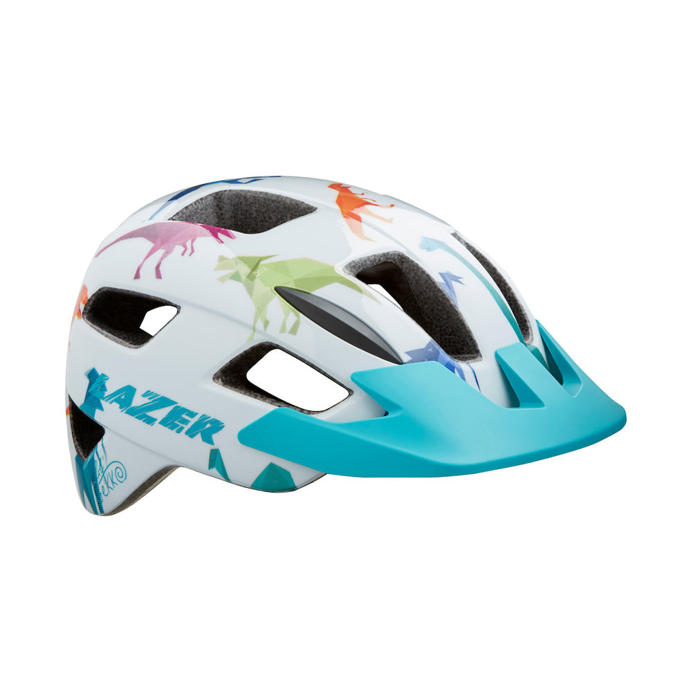 LAZER(5420078882189) HELMET LIL GEKKO WHT DINO