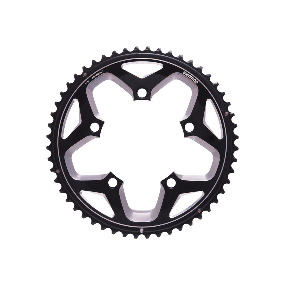 SHM FCRS500 52T-MJ CHAINRING BLACK