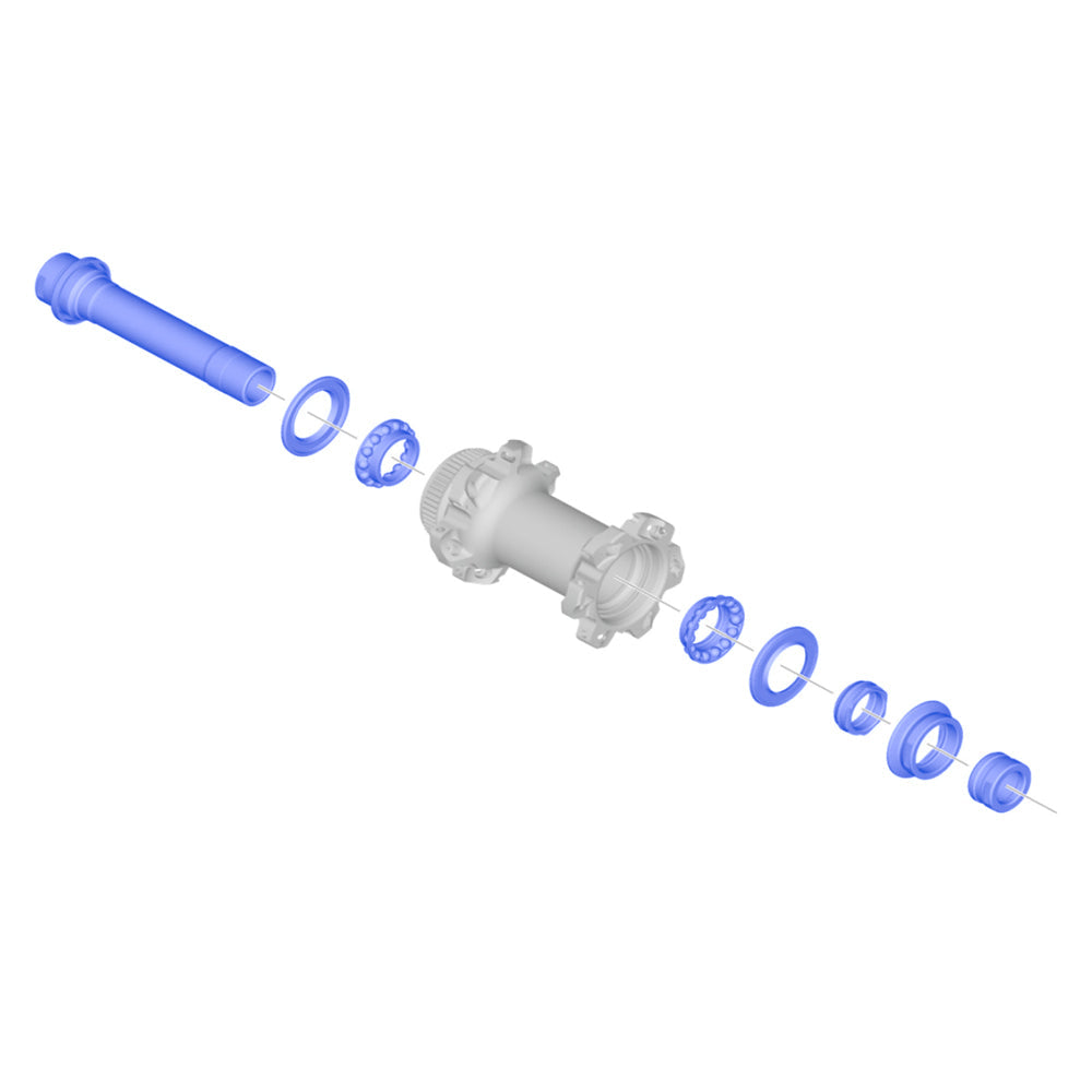 SHM WHR9270C50 FRONT HUB AXLE