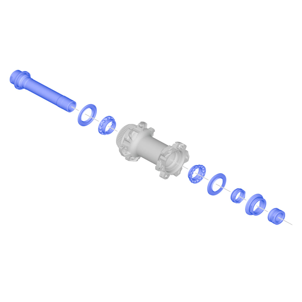 SHM WHR9270C50 FRONT HUB AXLE