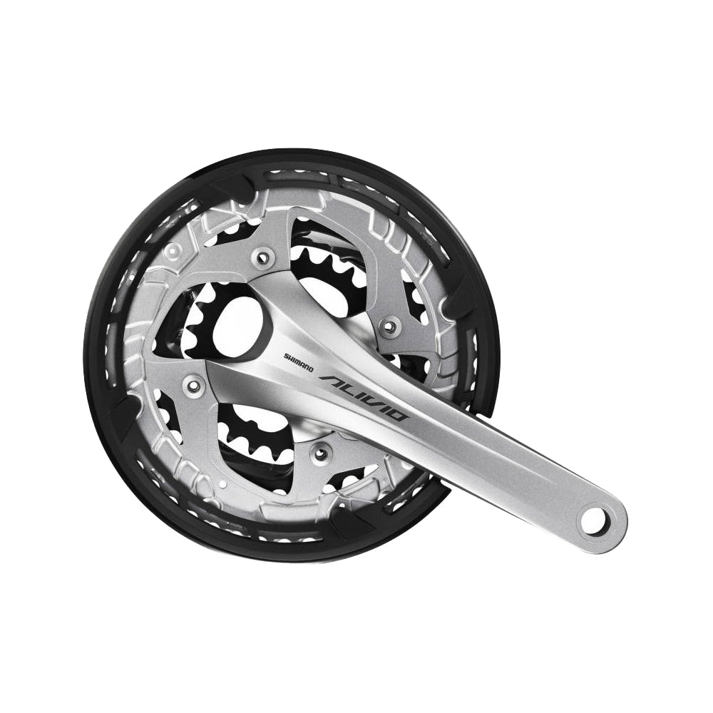 SHM 4060 CRANK 48-36-26 9SPD SILVER