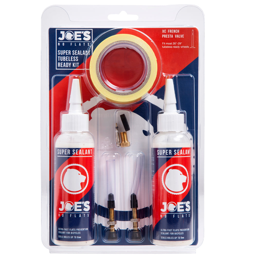 JOES T/LESS READY KIT (48XVALVE/21 RIM TAPE) SS