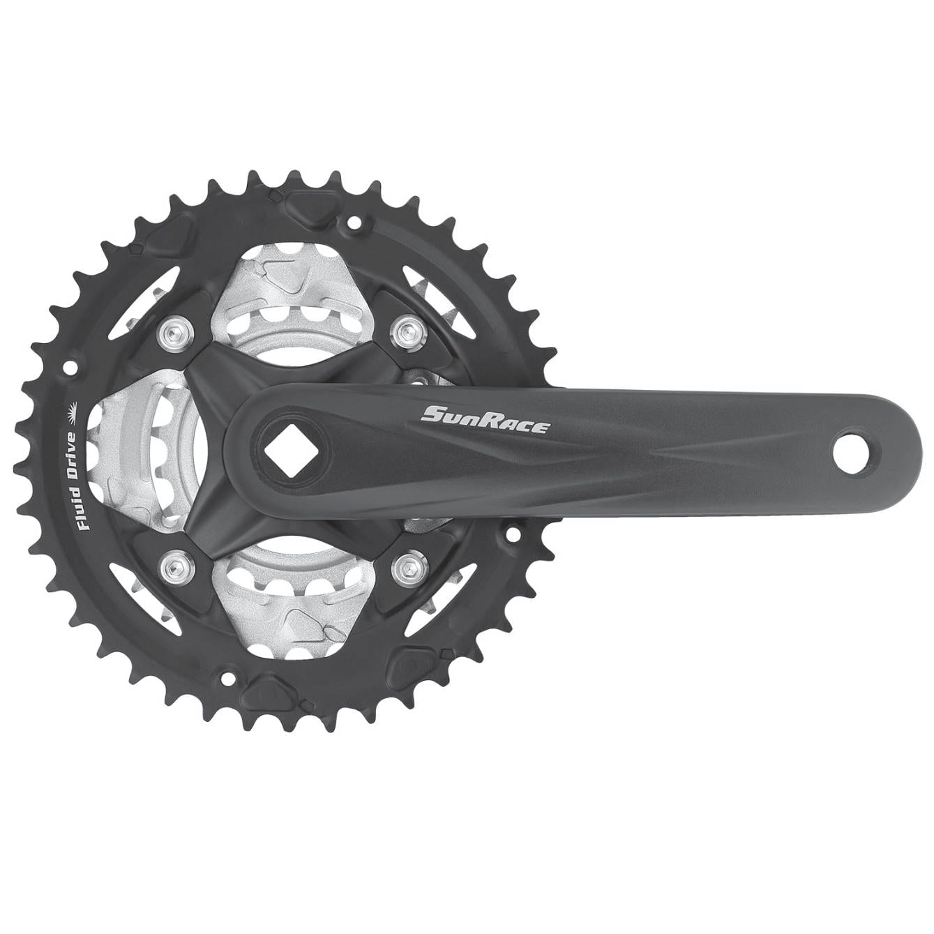 Chainwheel Sunrace 22/32/42T Alloy 170mm