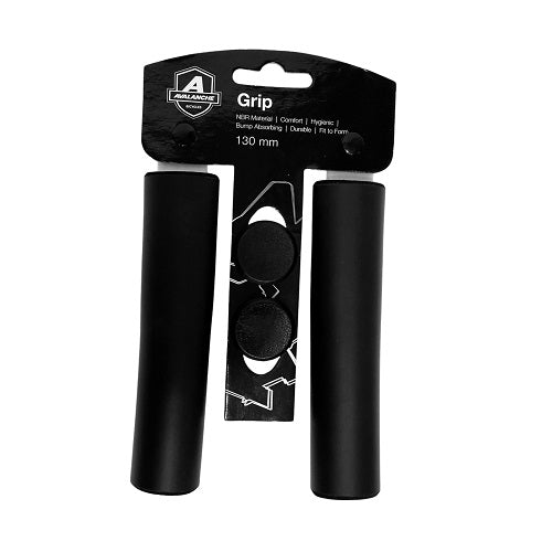 AVALANCHE GRIPS NBR 130MM BLACK