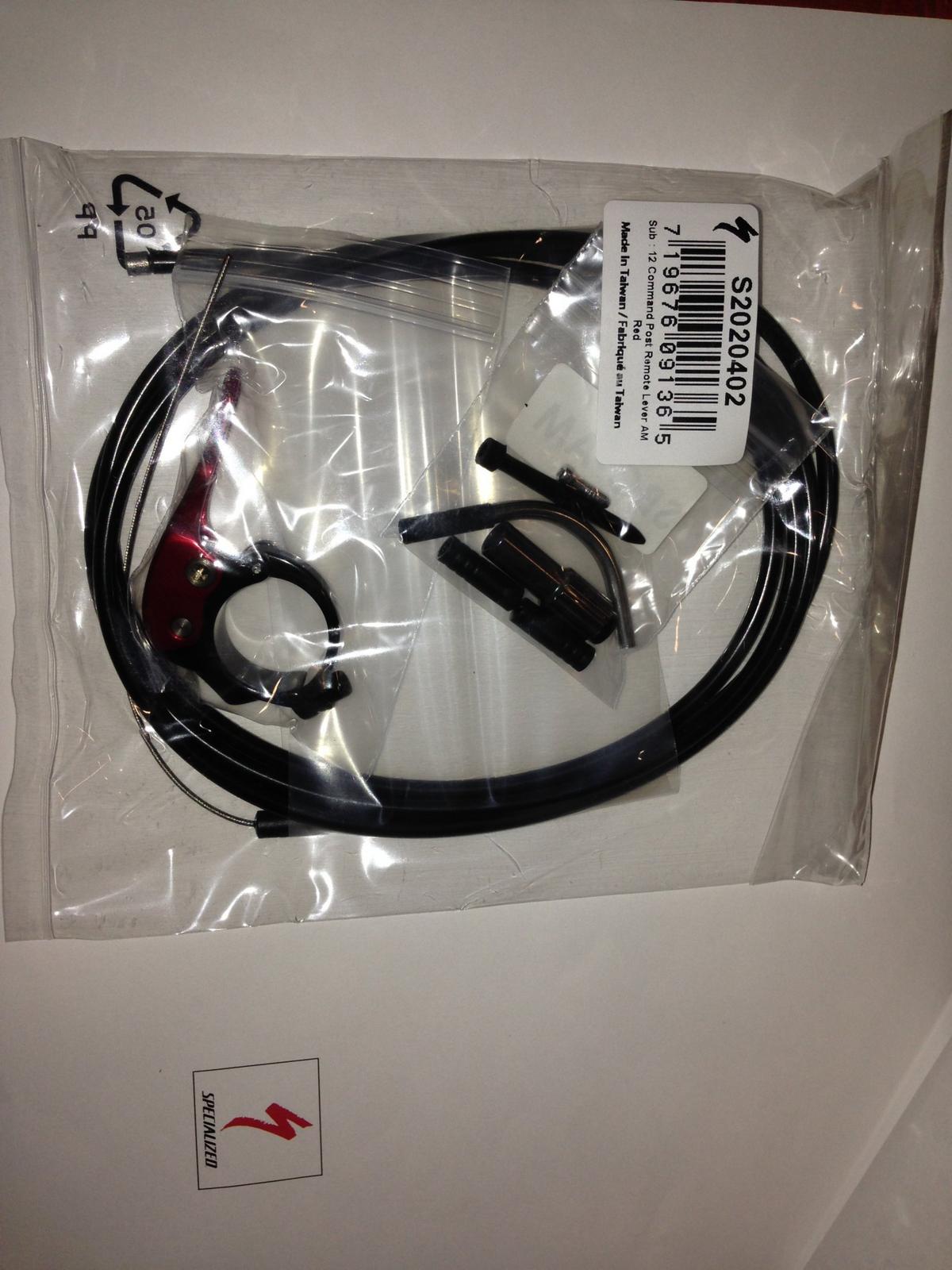 STP SUB, MY09-17 COMMAND POST REMOTE LEVER AM FOR ALL MODELS OF COMMAND POST BLK
