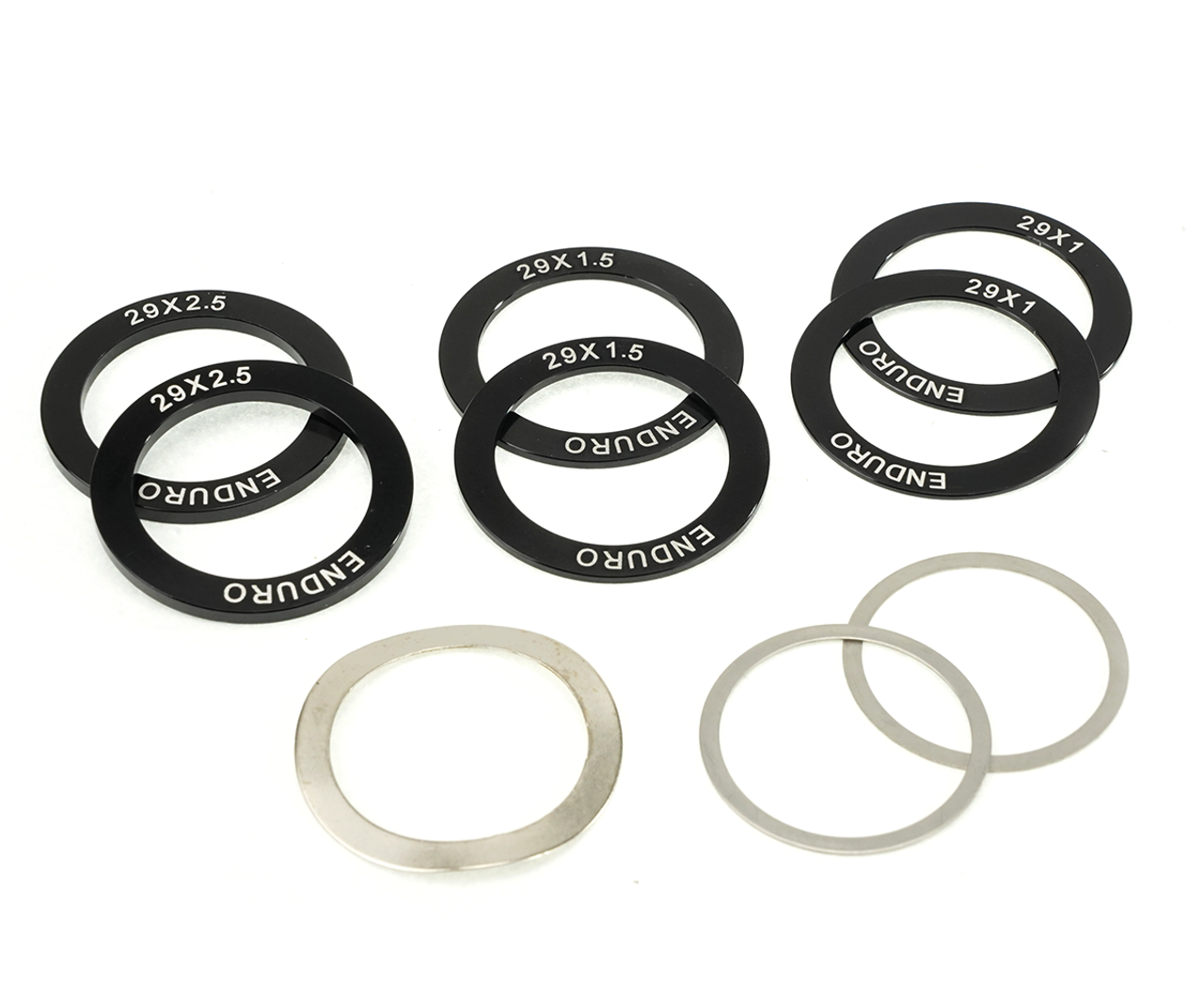 Enduro SPK-54116 RAM DUB 29mm Bottom Bracket Spindle Spacer Kit