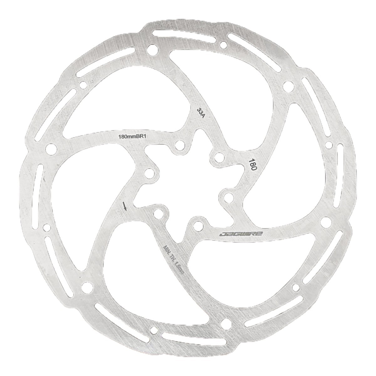 Jagwire DCR101 Basics BR1 Disc Rotor 6-Bolt 160mm