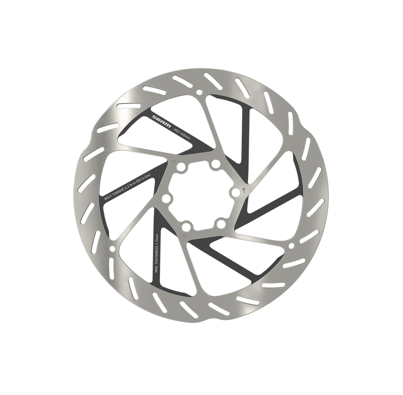 SRAM Rotor HS2 6-Bolt 160mm