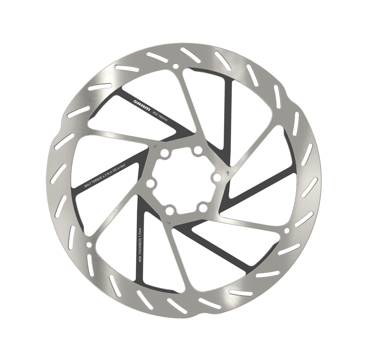 SRAM Rotor HS2 6-bolt 180mm