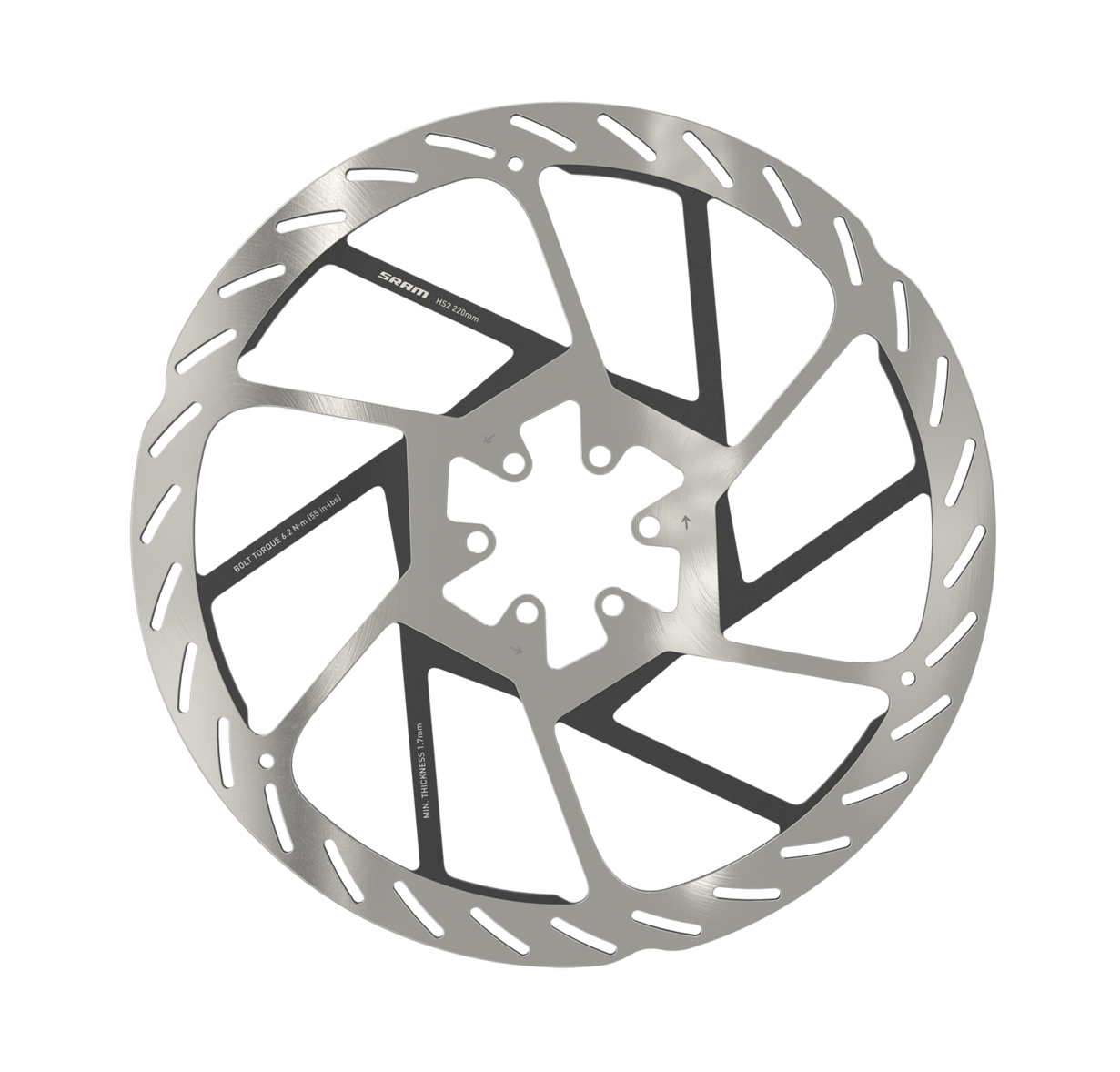 SRAM Rotor HS2 6-bolt 220mm