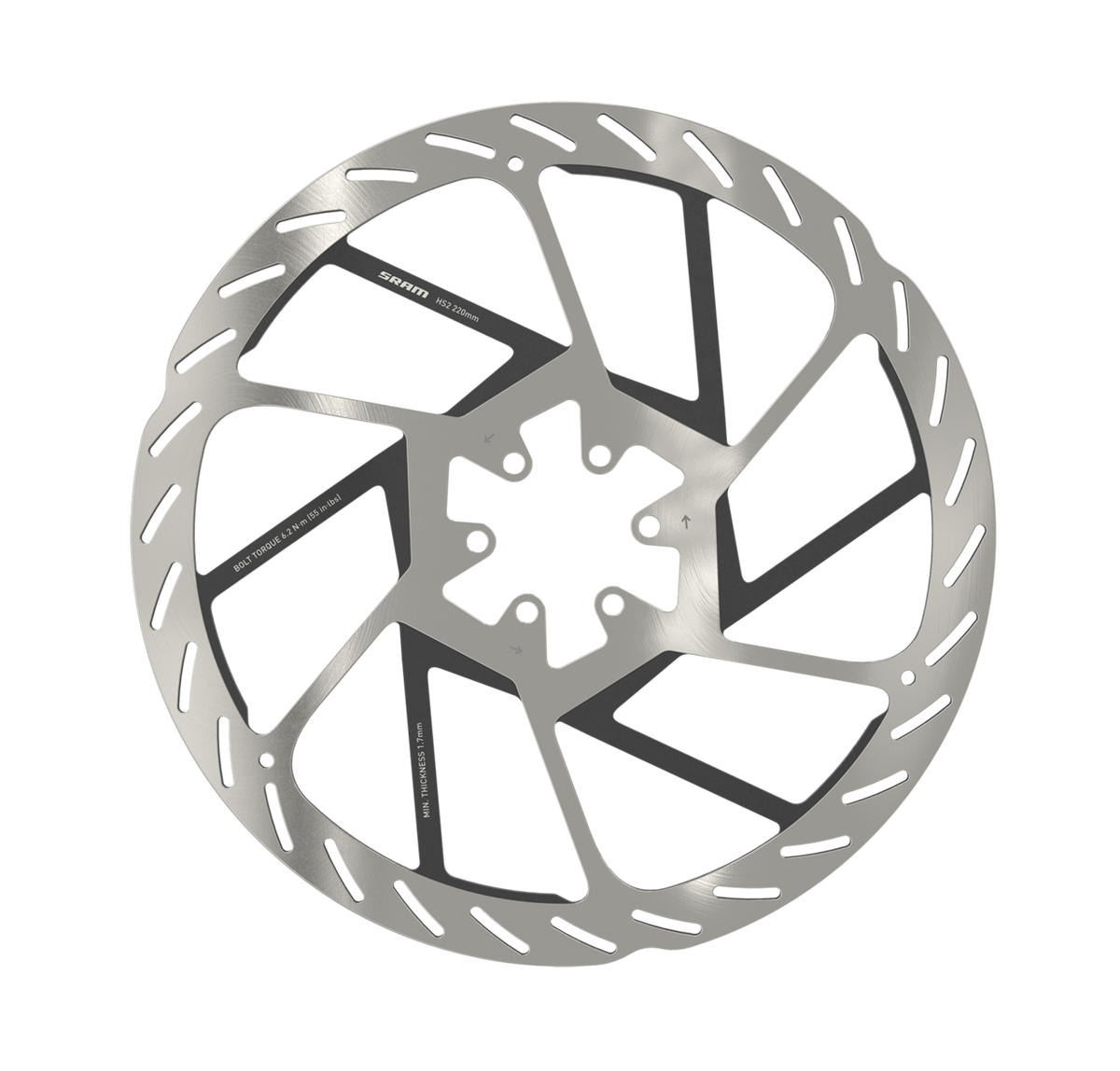 SRAM Rotor HS2 6-bolt 220mm