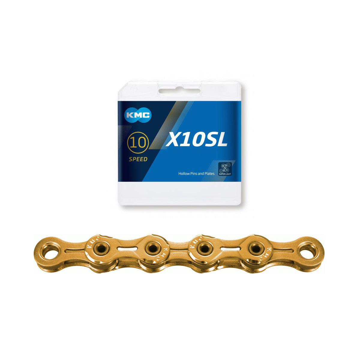 CHAIN KMC 10 SPEED X10SL SUPERLIGHT