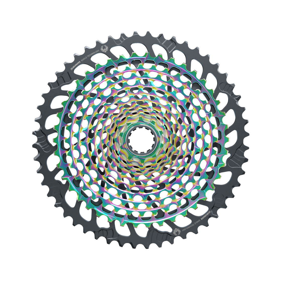 SRAM XG-1299 XX1 Eagle Cassette 10-52 Rainbow
