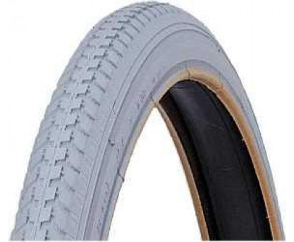 Tyre 24 x 1 3/8 Grey Wheelchair