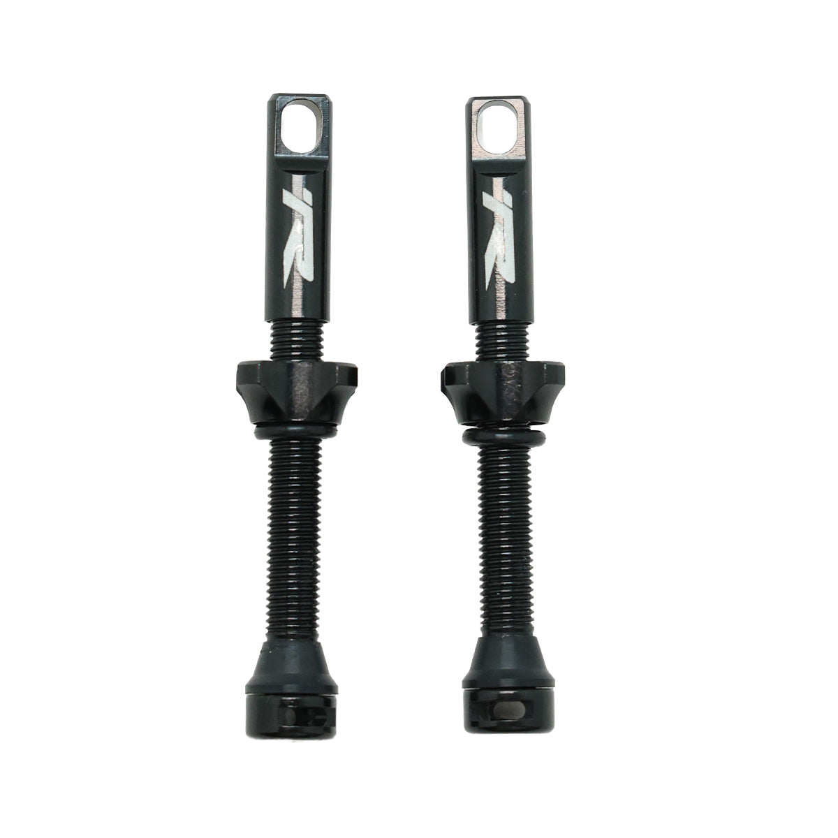 Ryder Tubeless Valve Set High-Flow 48Mm Alu Blk