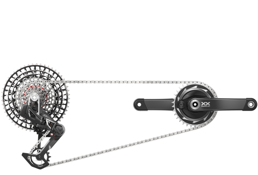 SRAM XXSL Eagle Transmission Groupset Power Meter 175mm