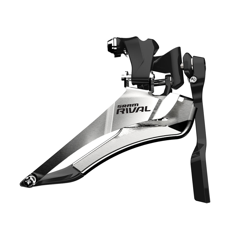 SRAM Rival22 Yaw Front Derailleur Braze-On 11-Speed with Chain Spotter