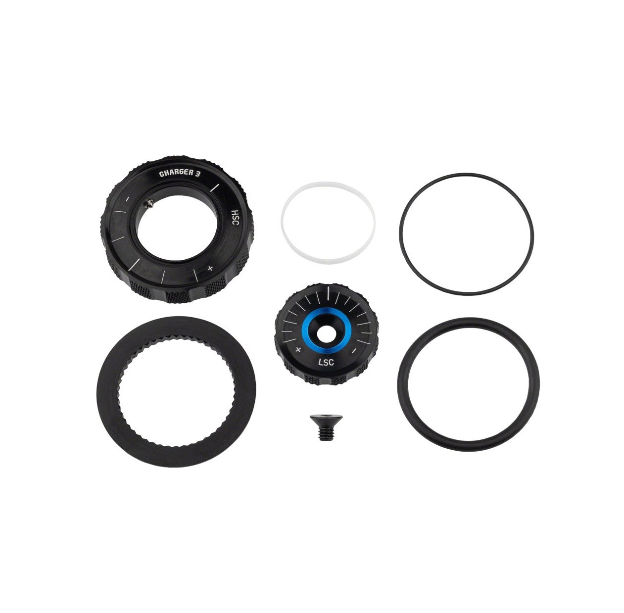 RockShox Knob Kit Pike/Lyrik Charger 3 Compression Dials