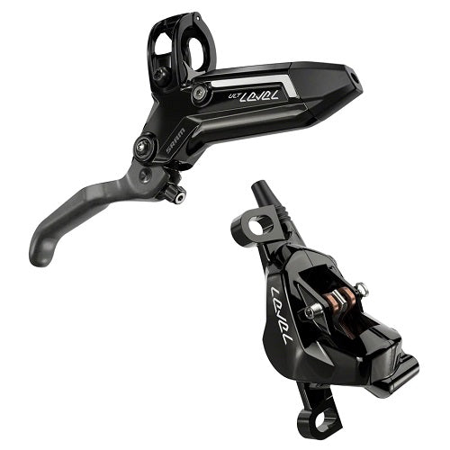 SRAM Level Ultimate Stealth 2-Piston Disc Brake Rear 2000mm Hose Gloss Black C1 (No Rotor)