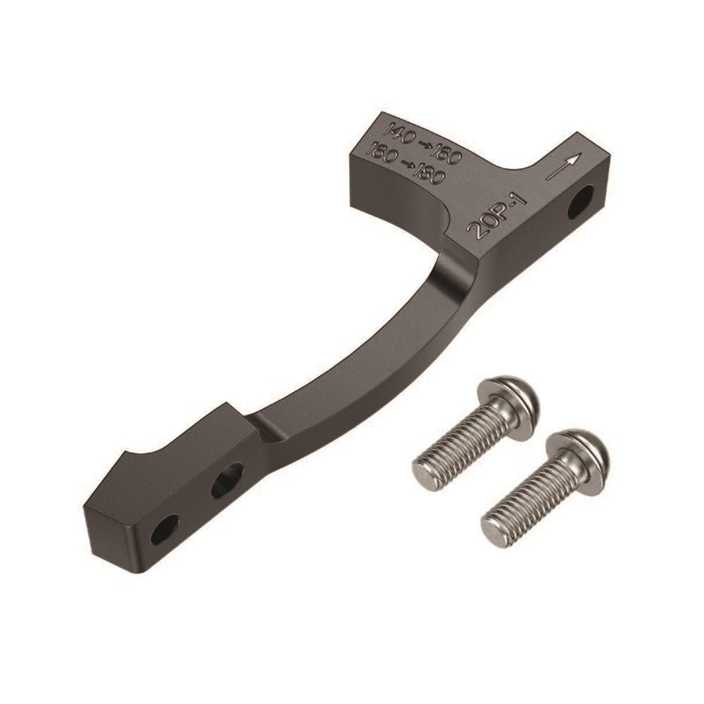 SRAM Post Mount Brake Bracket 20P-1 160/180mm Rotors Stainless Bolts