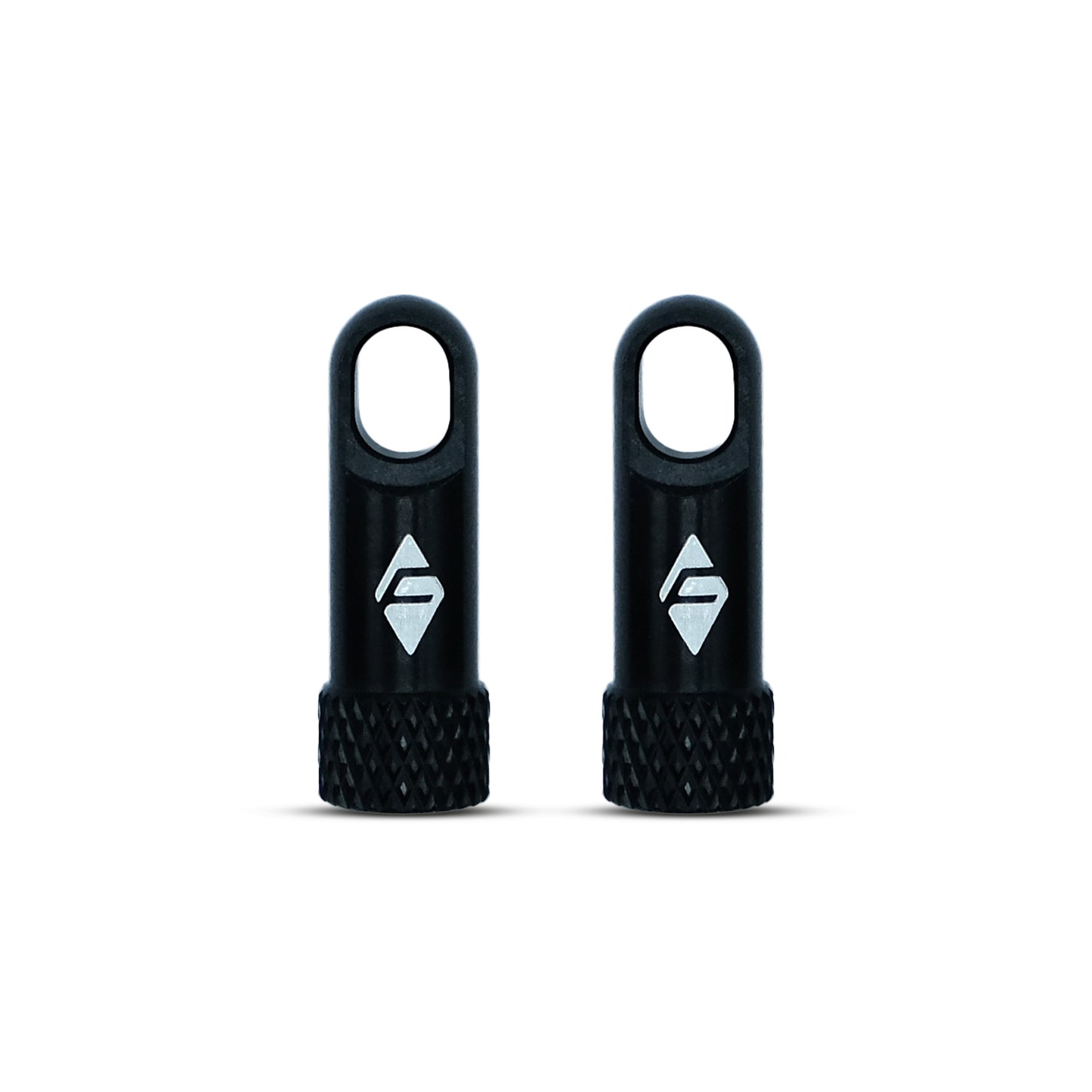 TUBELESS VALVE CAP W/CORE REMOVER BLACK