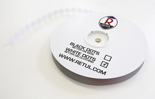 White Roll of Sticky Dots