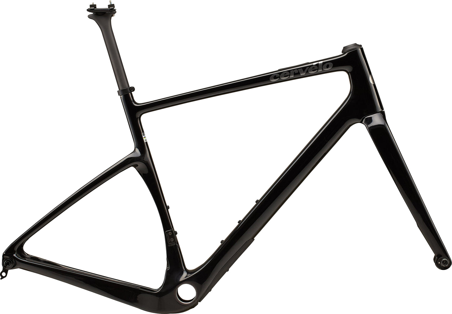 Cervélo Frameset: Aspero | Black/Charcoal | 51cm | 700C